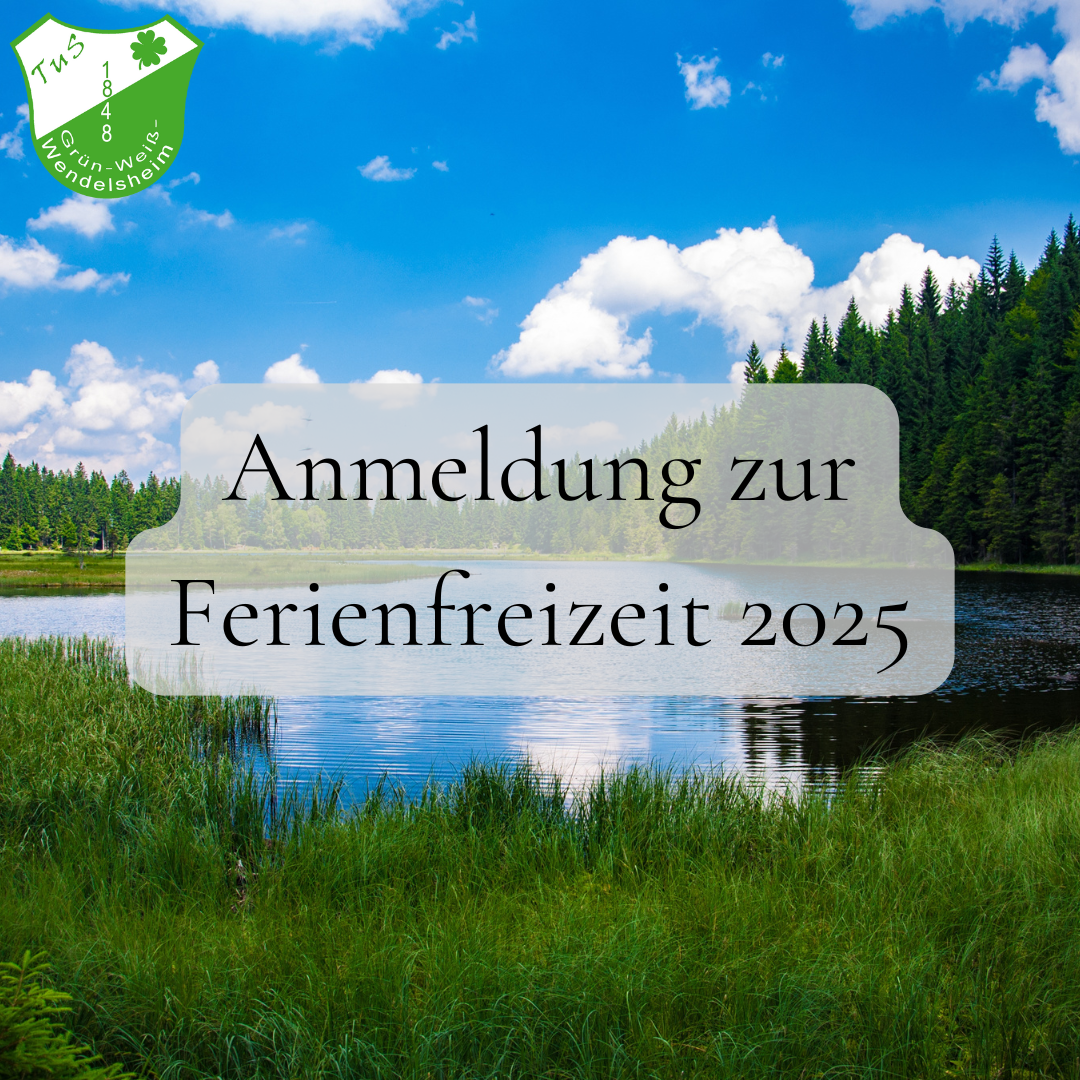 Mehr über den Artikel erfahren Anmeldung zur Ferienfreizeit 2025